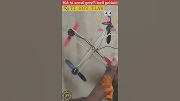 How to Make a Drone || 100% working #short #drone  #theexperimentcentre