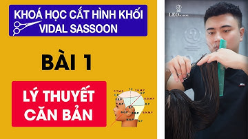 BÀI 1: LÝ THUYẾT CĂN BẢN - Khoá Học Cắt Hình Khối Trường Phái VIDAL SASSOON I Gv Bùi Quốc Hoàn