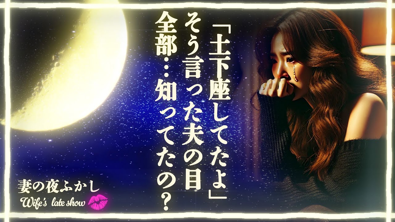 【シタ妻】“ロックなしスマホ”と“香水の匂い”で全バレ…夫が笑って言った「若い男と楽しそうだな？」→2通の念書と証拠で地獄へ【修羅場朗読】