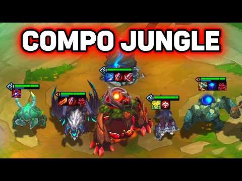 I'm TESTING the JUNGLE comp on TFT SET 18