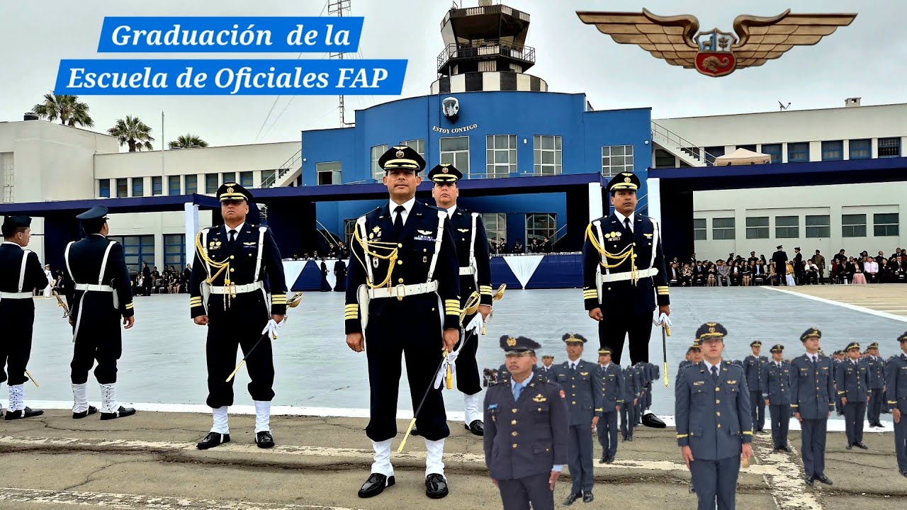 Graduación Escuela de Oficiales de la Fuerza Aérea del Perú