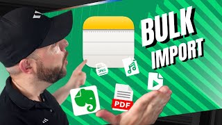 How to Bulk Import Files into Apple Notes: It's EASIER Than You Think!
