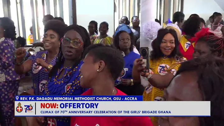 GIRLS BRIGADE GHANA 70TH ANNIVERSARY CELEBRATION CLIMAX