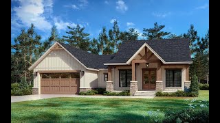 Craftsman house plan - 540