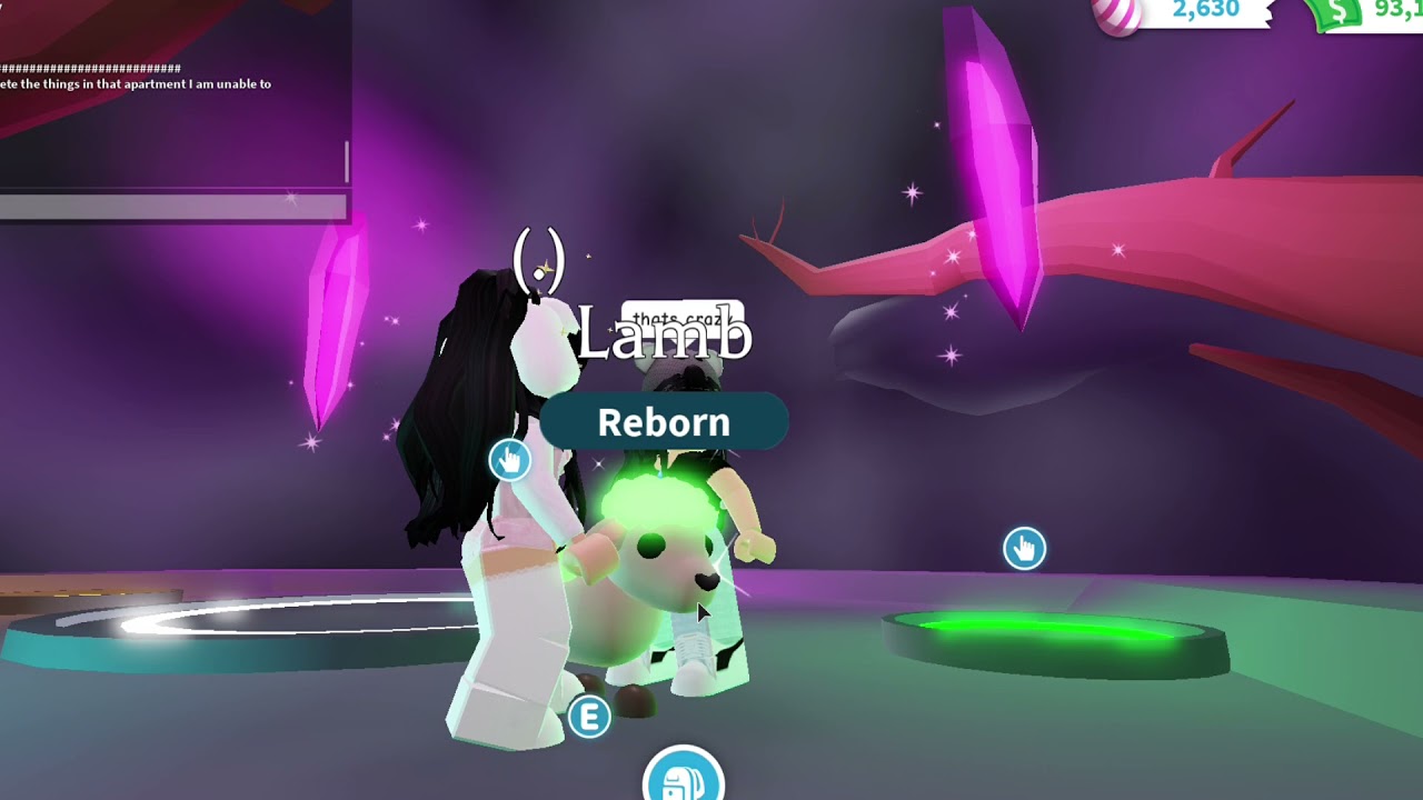 Adopt Me Making the First Ever Neon Lamb!! YouTube