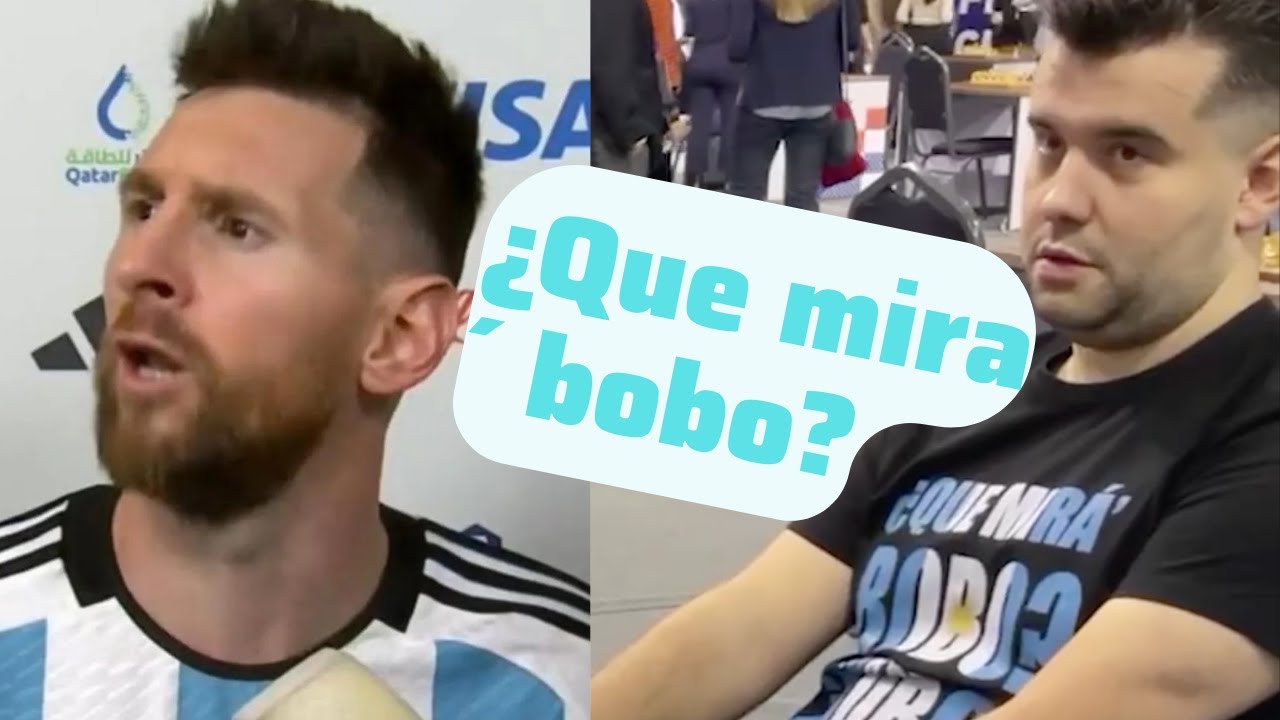 A quien llamaba bobo messi