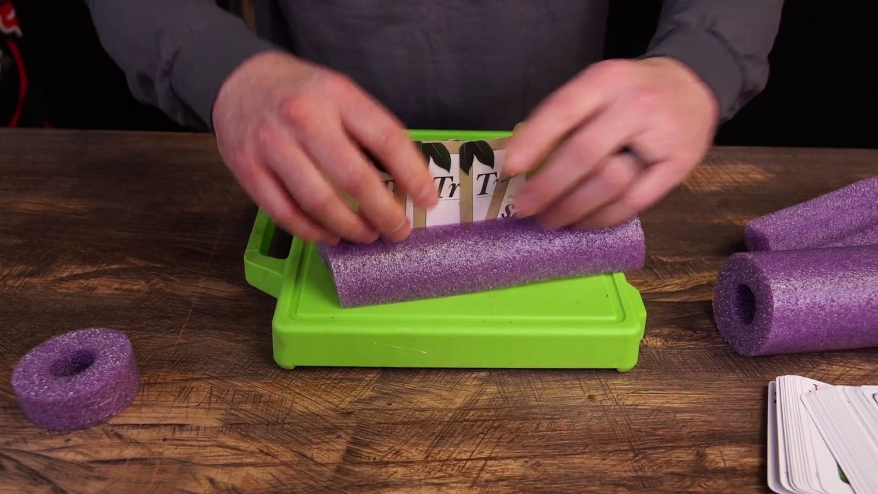 Camping Tips Pool Noodle Card Holders YouTube