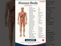 human body part #motivation #gnm #anmnursing #internationallyeducatednurse #biology #nurse #norcet