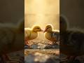 The Tiny Duck Who Shared Everything — Even in the Freezing Cold#shorts#viralvideo#kindnessstory#duck