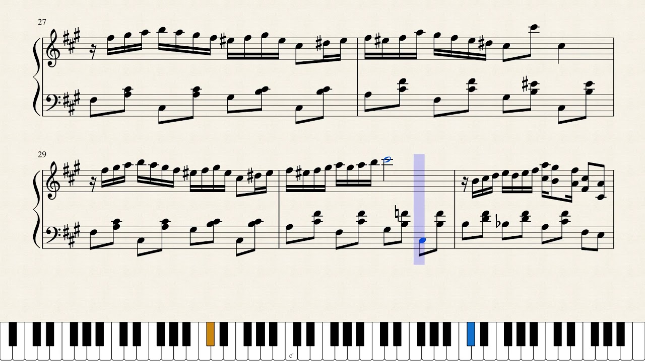 Final Fantasy VI Piano Collections : Spinach Rag Piano Sheet