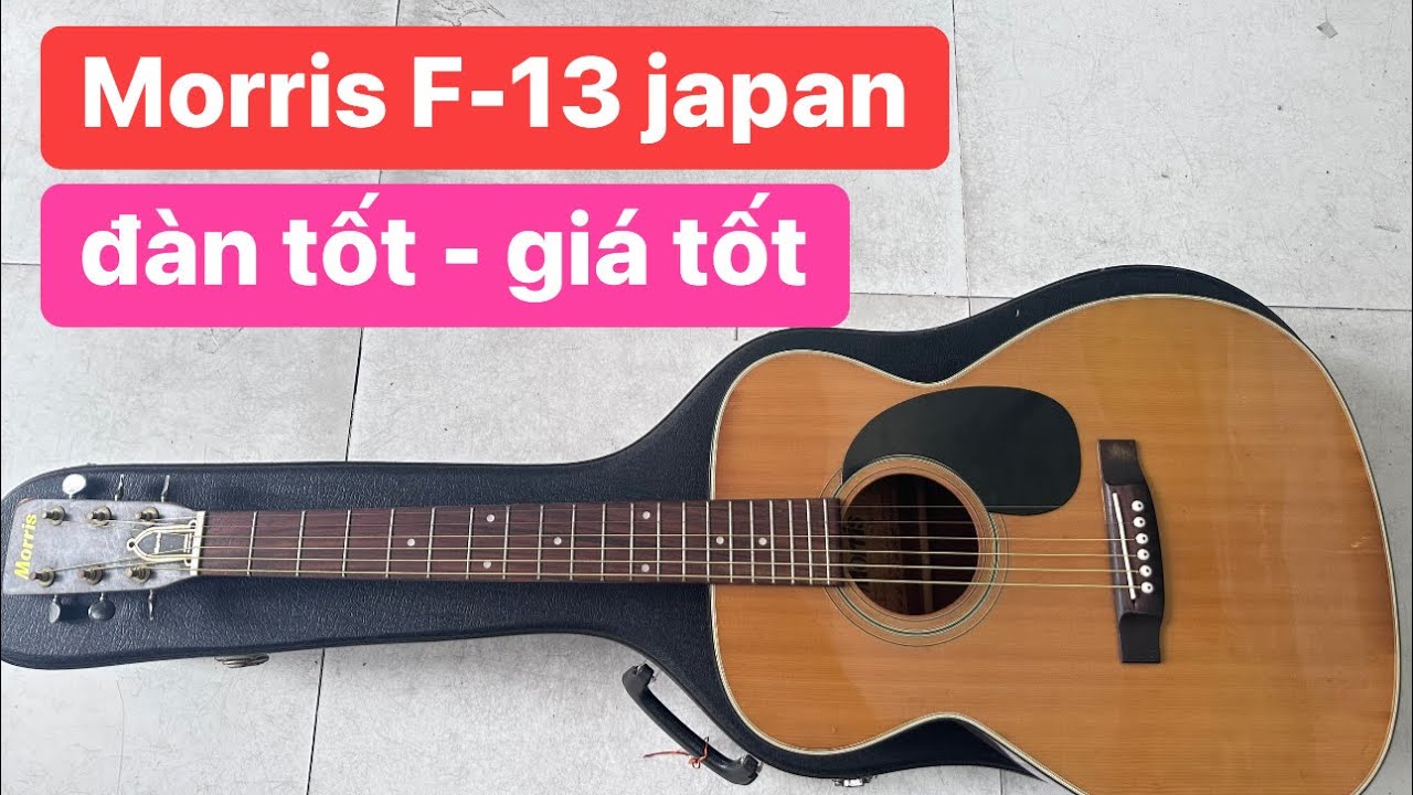 Đàn guitar Morris F-13 japan 1974. Giá: 2 triệu. Guitar morris