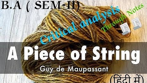 Critical analysis of 