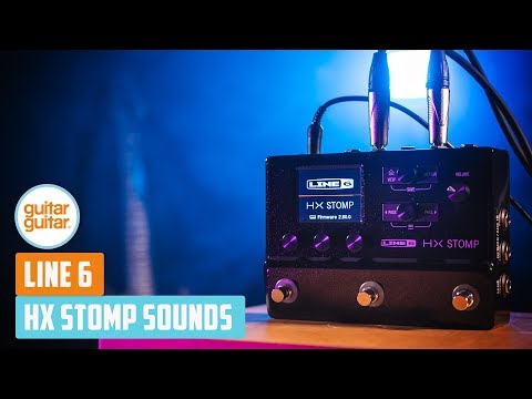 Line 6 HX Stomp Compact Professional Guitar Processor - Sound Productions