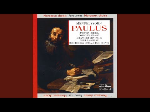 Regardez Paulus Oratorio, Op. 36, 1ère partie : Récit Es war aber ein junger sur YouTube