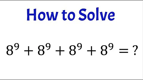 A Nice Exponential Problem | Sum of Powers