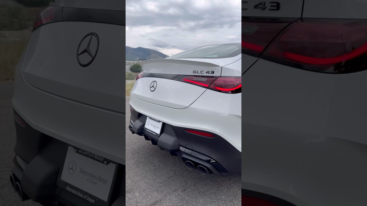 New 2026 Mercedes AMG GLC 43 Coupe! Rate it on a scale of 1 to 10.