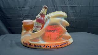 HAMM'S HEAT ACTIVATED LIGHTED MOTION BEER SIGN   1