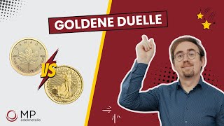 Welche Goldmünze ist besser? Maple Leaf oder Britanna? Goldene Duelle Runde 3! #Gold #goldinvestment