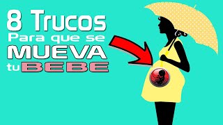 Como HACER para que el bebé se MUEVA 👶 Porque mi BEBE NO se MUEVE mucho en el VIENTRE