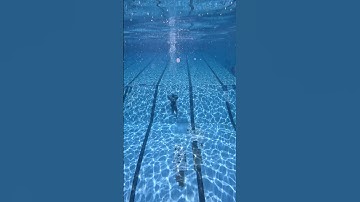 Feel the Depth of a Giant Pool 🔥 #swimming #swimmingpool