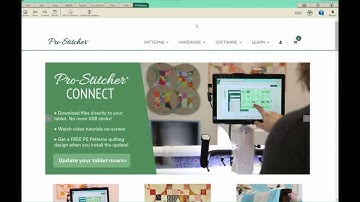 How to Connect Your Pro-Stitcher Tablet to WiFi