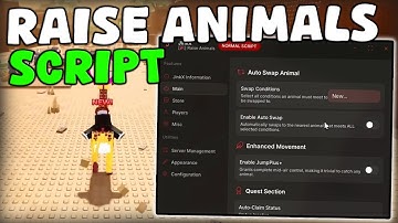 [🤠NEW] Roblox Raise Animals Script Auto Farm Animals, Auto Feed & Buy Food Pastebin 2025