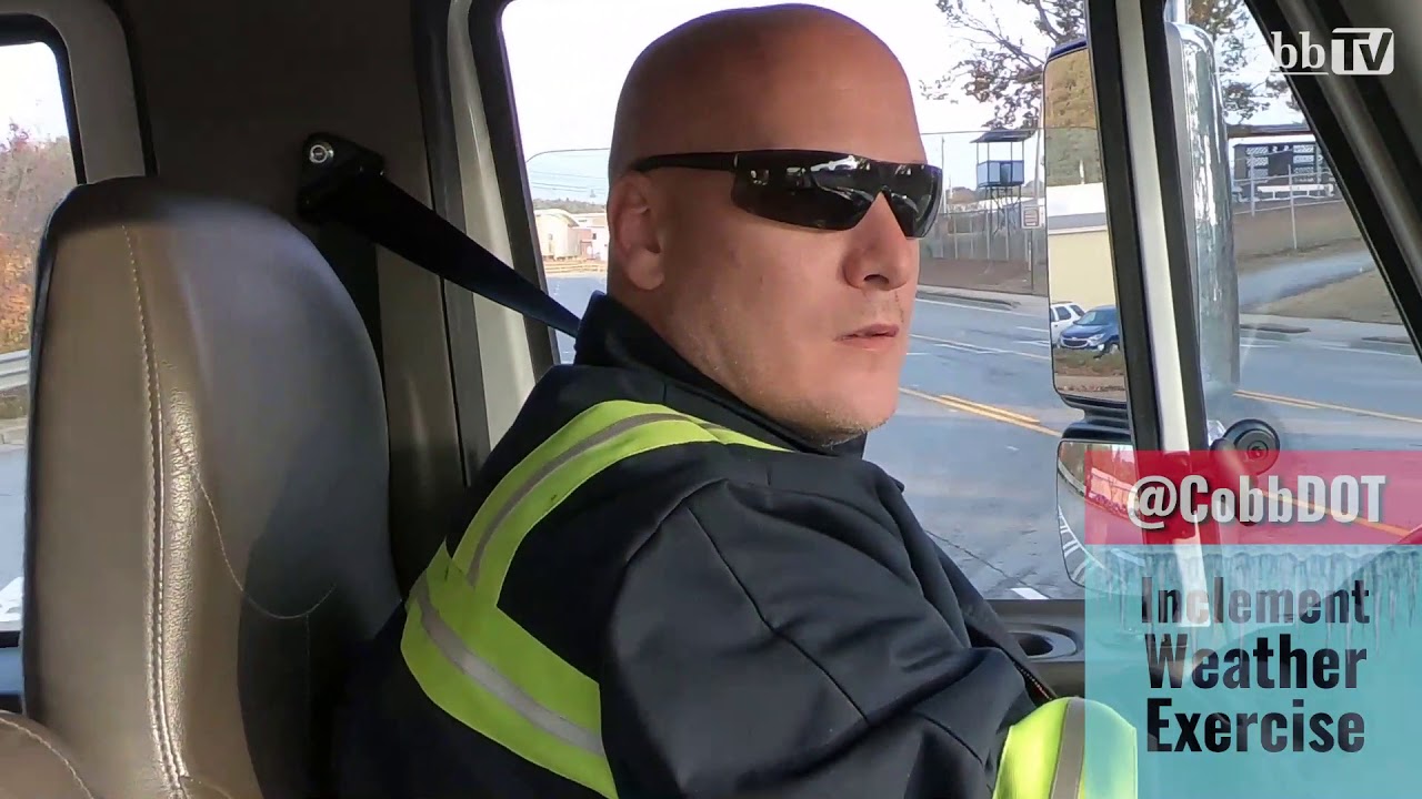 Cobb DOT Prepares for Snow! - November 27, 2018