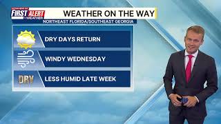 (06/02/26) Cold front lowers humidity and cools temperatures the next few days