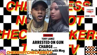 Tory Lanez Arrested On Gun Charges with Megan Thee Stallion in the car Tory Lanez Arrested On Gun Charges with Megan Thee Stallion in the car