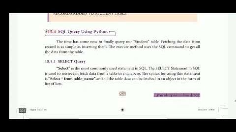 12 Th com science ch 15 Data manipulation through SQL part 4