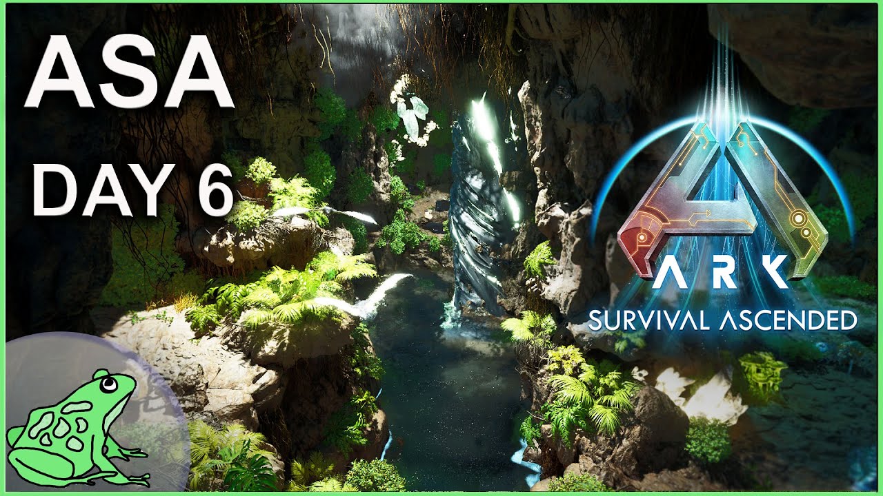Day 6 - Progress? - Ark Survival Ascended - ASA LIVE - YouTube