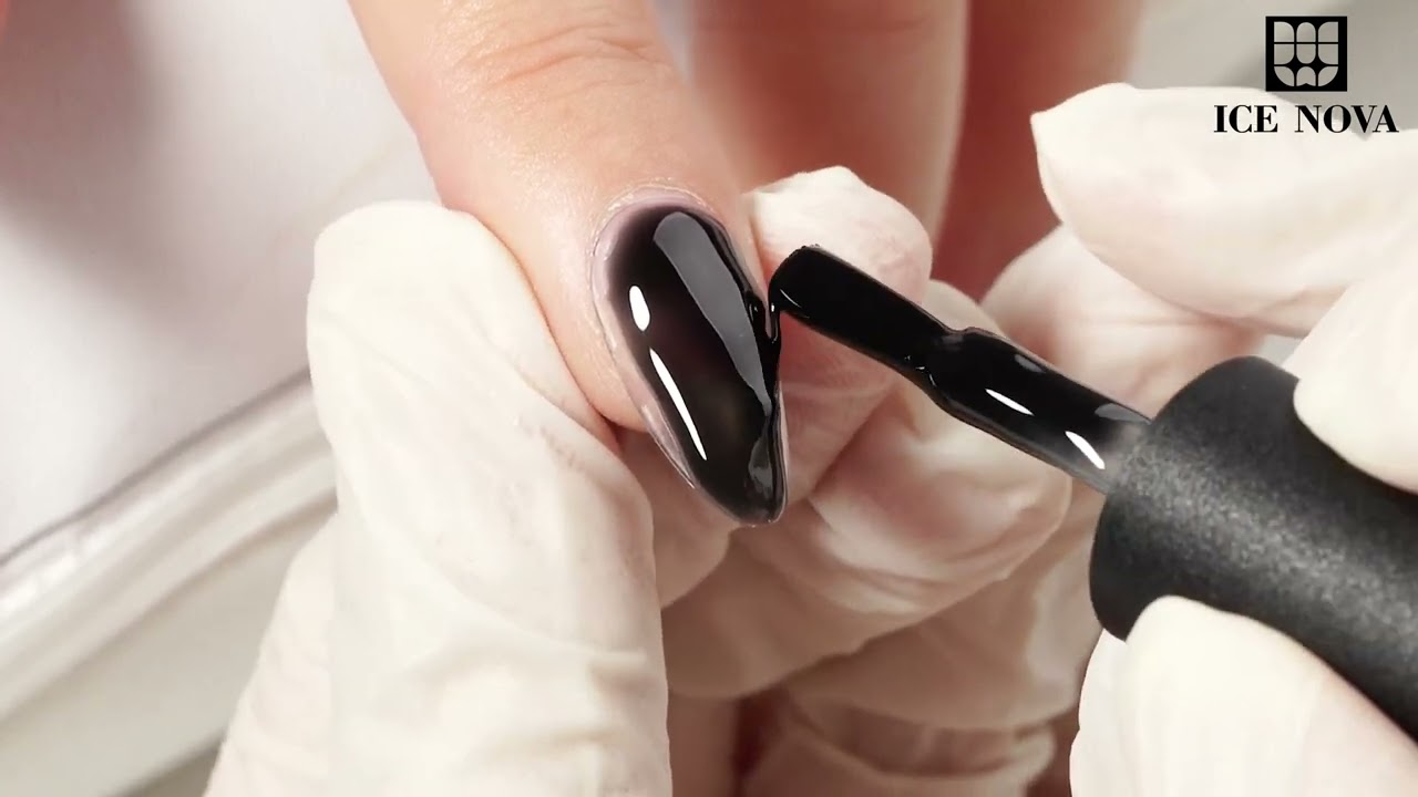 ICE NOVA Black Rubber Base Coat