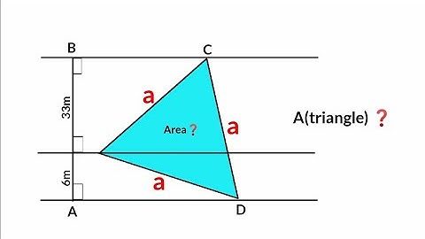 Can you find area of the Blue triangle? | (Fun Geometry Problem) | #math #maths | #geometry