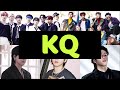 Oct 2021 kq artists  all artists under kq entertainment