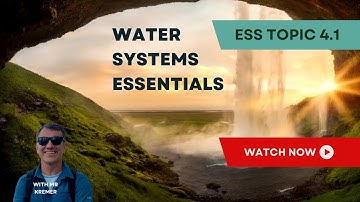 Splash Course: Duiken in de waterbalans en watersystemen van de aarde voor IB ESS-onderwerp 4.1