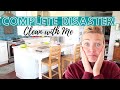 COMPLETE DISASTER CLEAN WITH ME and 5 x 5 Speed Cleaning Trick! (The Secret Slob)