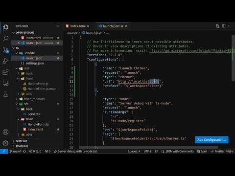 Debugging TypeScript in Browser