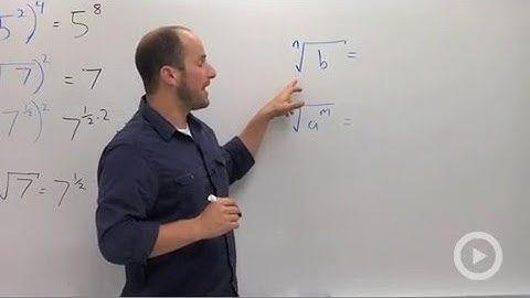 Rational Exponents