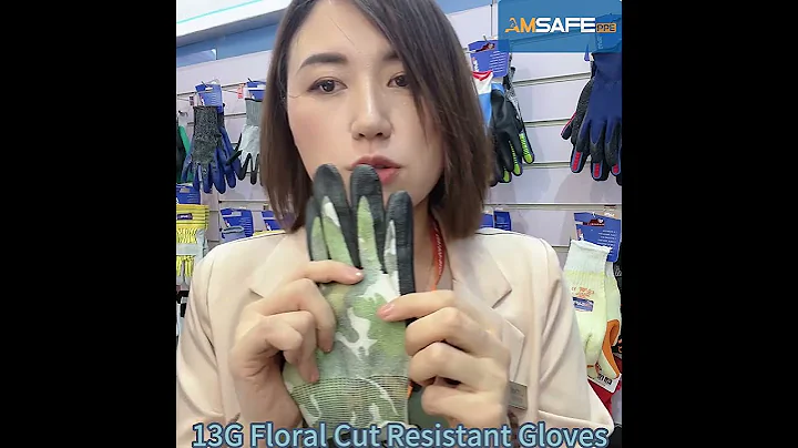 13G Floral Cut Resistant Gloves