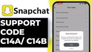 Snapchat login problem something went wrong support code c14a | Snapchat fix support code c14a