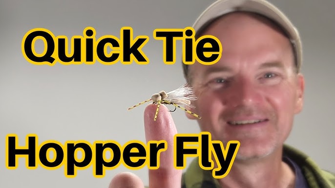 Fly Tying Nation: Foamular of a Simple Foam Cricket