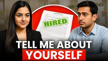 Interview Question: Tell Me About Yourself (Freshers & Experienced People) 