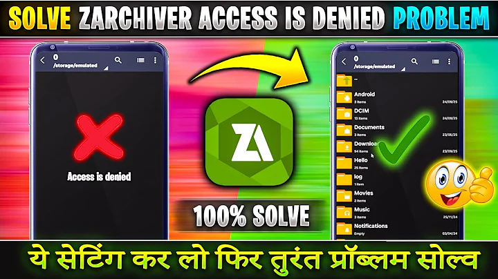 How To Solve Zarchiver Access Is Denied Problem | Zarchiver Access Is Denied Problem In Android 2025