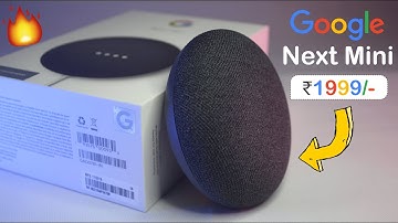 [₹1999] Google Nest Mini (2nd Gen) ⚡⚡⚡ Unboxing, Review, Sound Test, Hindi, Connect Via Bluetooth