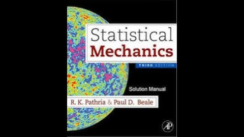 Statistical mechanics