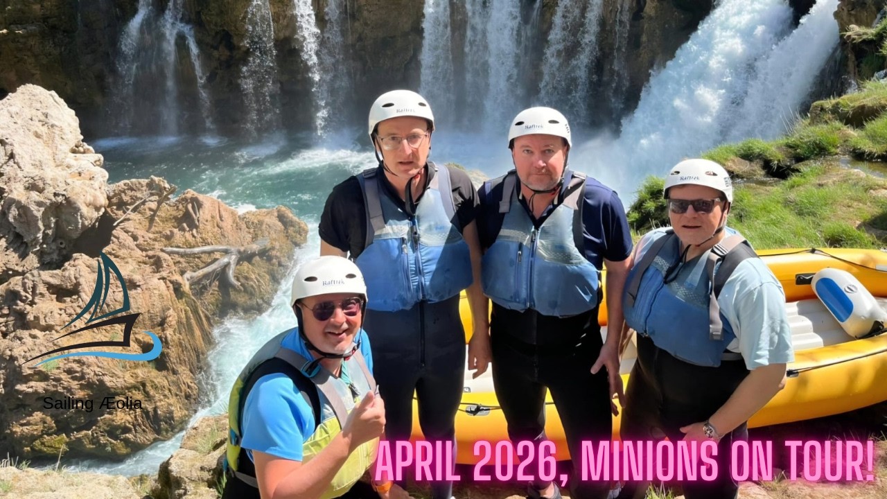 ⁣#74 Segeln in Kroatien; April 2026, Minions on Tour!