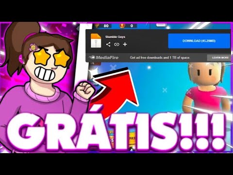 😱 COMO BAIXAR STUMBLE GUYS NO PC VERSÃO 0.33 ATUALIZADO SEM EMULADOR!!! 