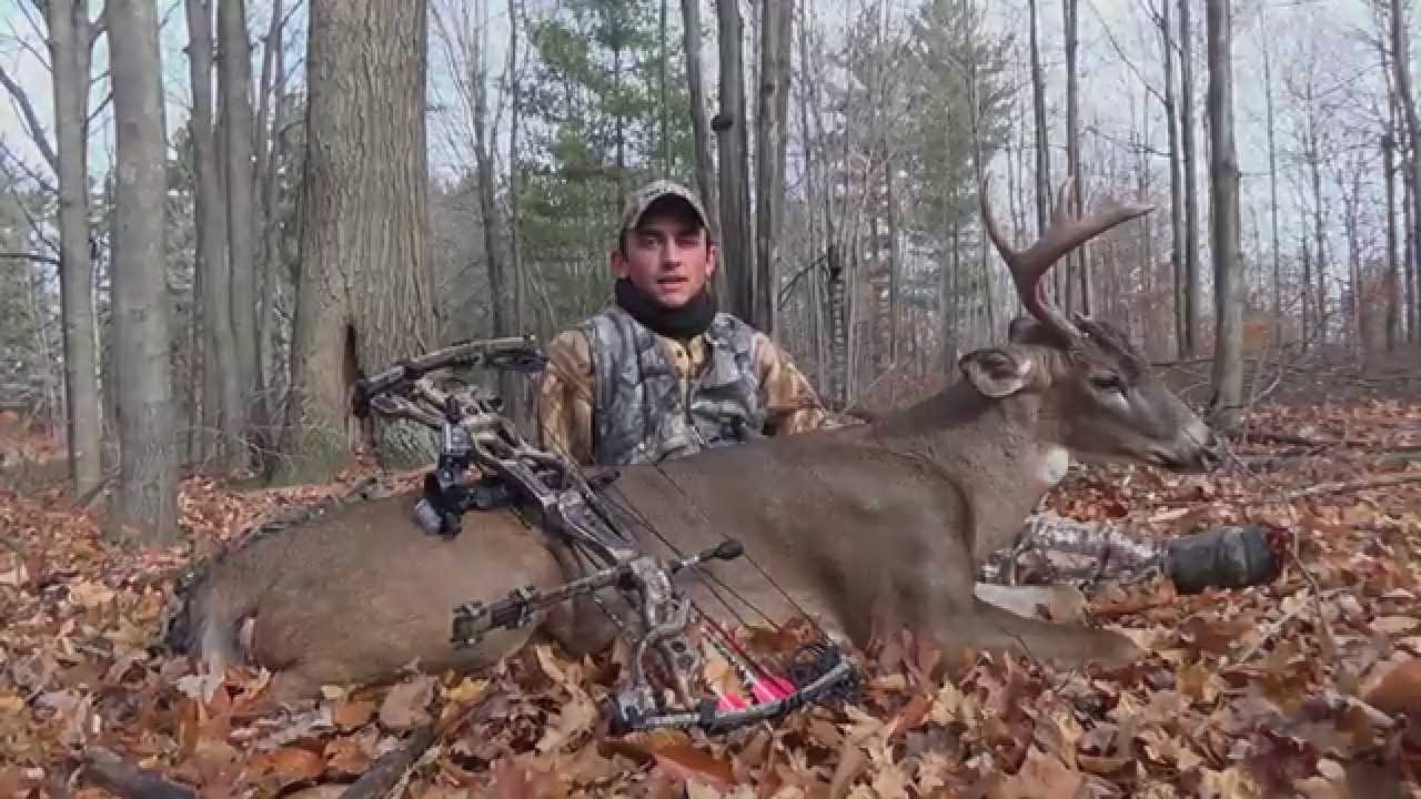 One Horn. Michigan Bowhunting YouTube