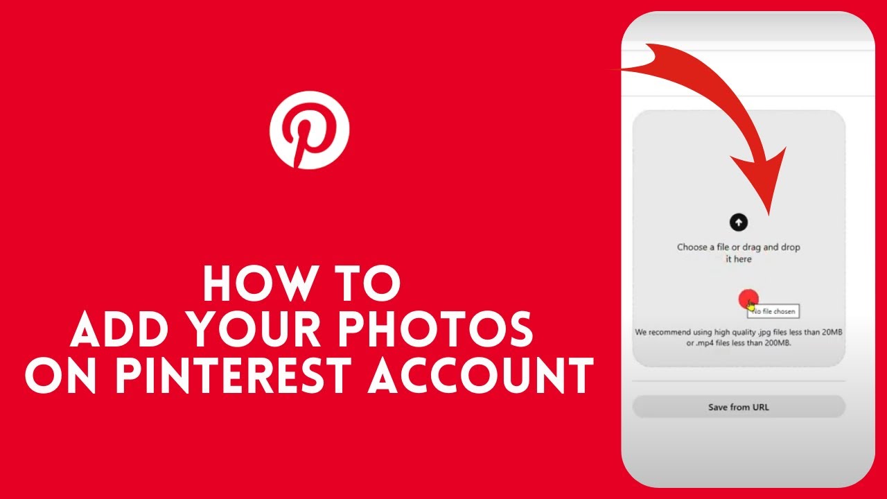 How to Add Your Photos on Pinterest Account? Insert Your Photos on ...