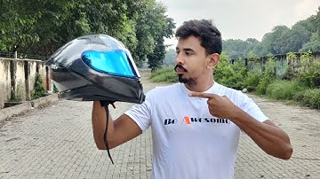 Make My Axor Helmet Like Carbon Fiber AGV Helmet in just Rupees 400 😮
